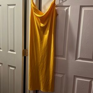 Amazon scooped neck simple a-like dress